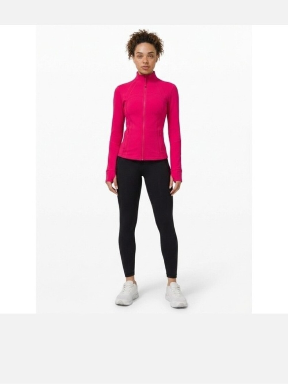 NWT Lululemon Define Jacket Luon Pink Gold Zip Slim Fit Yoga Workout Size 4 NEW